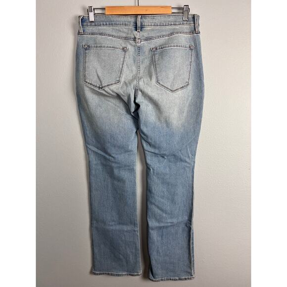Old Navy Women 12 Wow Bootcut Jeans Mid Rise Stretch Light Wash Denim Y2K Casual - Picture 3 of 9